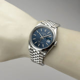 36mm Steel Blue Index Dial Jubilee 2025