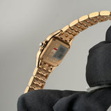 22mm Small 18k Rose Gold Diamond Bezel and Bracelet