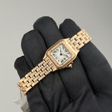 22mm Small 18k Rose Gold Diamond Bezel and Bracelet