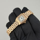 22mm Small 18k Rose Gold Diamond Bezel and Bracelet