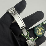 41mm 18k Fluted Bezel Wimbledon Dial Jubilee