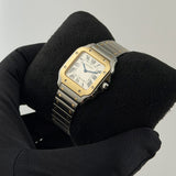 27mm Small Model Steel and Yellow Gold Silver Dial (Copy)