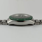 41mm Sport Chronograph Green Ceramic Bezel Lacquered Green Tricolour Dial (Copy)