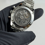 41mm Sport Chronograph Green Ceramic Bezel Lacquered Green Tricolour Dial (Copy)