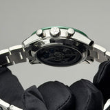 41mm Sport Chronograph Green Ceramic Bezel Lacquered Green Tricolour Dial (Copy)