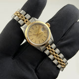 26mm Vintage Steel and 18k YG Champagne Dial