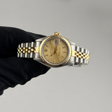 26mm Vintage Steel and 18k YG Champagne Dial