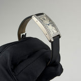 19mm Ladies Tank Americaine 18k WG Diamonds