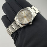 41mm No-Date Silver Dial