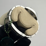 28mm No-Date Steel Pistachio Dial