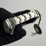 28mm No-Date Steel Pistachio Dial