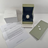 34mm Timeless XL Diamond Bezel 18k WG Box and Papers