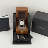 39mm Master Ultra Thin Moon Steel Silver Dial