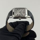 34mm Extra-Large Santos-Dumont Steel Manual Wind