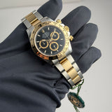 40mm Steel and 18k YG Black Dial