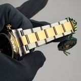 40mm Steel and 18k YG Black Dial