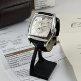39mm Calendario 18k WG Silver Dial Patek Serviced