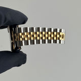 36mm Steel & 18k YG Champagne Jubilee Diamond Dial 2004