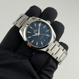 41mm Aqua Terra 150M Steel Blue Dial