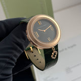 38mm 18k RG Diamond Bezel Grey Dial