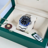 40mm Batman Black & Blue Ceramic Bezel With RubberB 2014