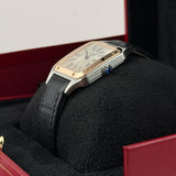31mm Large Santos-Dumont Steel and Rose Gold Quartz