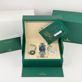 41mm Steel Blue Index Dial Jubilee