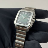 40mm Large Green Dial Stainless Steel Bracelet