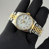 36mm Steel & 18k YG Fluted Bezel Circa 1996 Unpolished