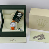 42mm White Polar Dial Orange RubberB 2014