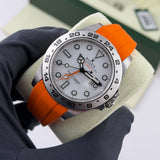 42mm White Polar Dial Orange RubberB 2014
