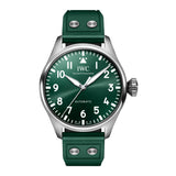 43mm Big Pilot Stainless Steel Green Dial On Green Strap