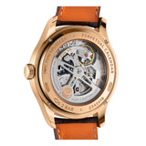 42mm 18k Rose Gold Perpetual Calendar Silver Dial