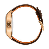 40mm 18k Rose Gold Automatic Silver Dial