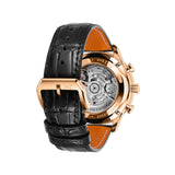 41mm 18k Rose Gold Chronograph Black Dial