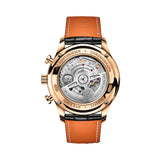 41mm 18k Rose Gold Chronograph Black Dial