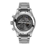 42mm Chronograph AMG Titanium Black Dial On Bracelet