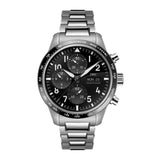 42mm Chronograph AMG Titanium Black Dial On Bracelet