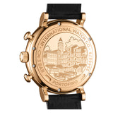 42mm 18k Rose Gold Chronograph Blue Dial