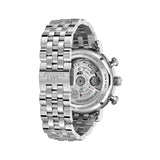 39mm Stainless Steel Chronograph White Dial On Bracelet