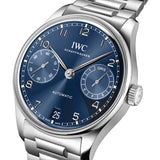 42mm Stainless Steel Blue Arabic Dial On Bracelet