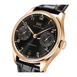 42mm 18k Rose Gold Automatic Black Dial