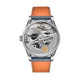 42mm 18k White Gold Automatic Blue Dial On Blue Strap