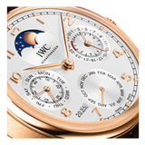 44mm 18k Rose Gold Perpetual Calendar Silver Dial