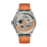 44mm 18k White Gold Perpetual Calendar Dune Dial On Black Strap