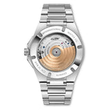 35mm Stainless Steel Blue Dial On Bracelet