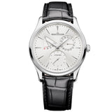 39mm Master Ultra Thin Reserve De Marche Steel Silver Dial