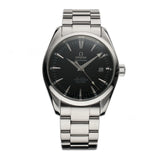 39mm Aqua Terra Steel Black Dial Auto