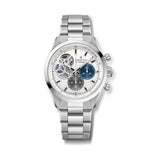 40mm El Primero Open Steel Silver Tricolour Dial On Bracelet