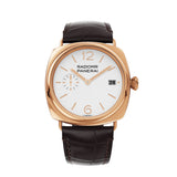 40mm Quaranta Goldtech 18k RG White Dial